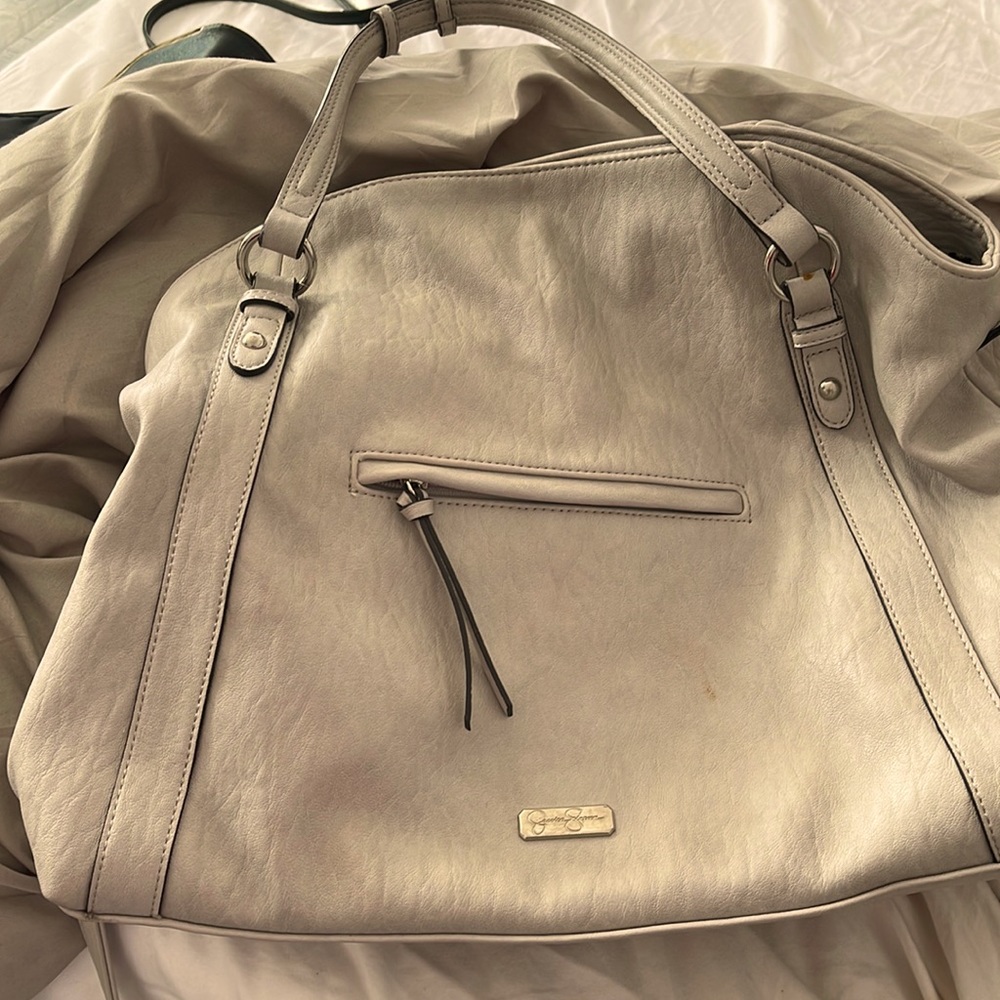 Jessica Simpson gray bag